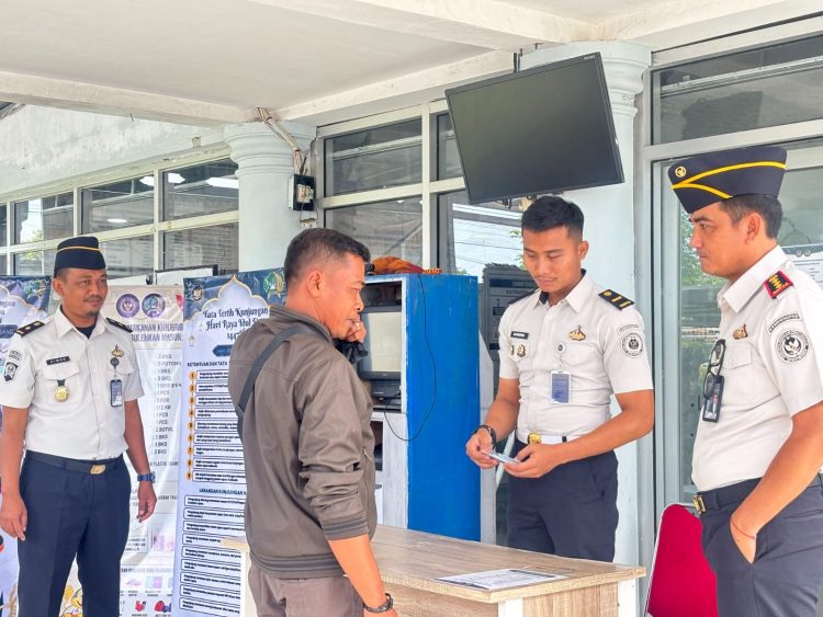 Apel Siaga Digelar, Lapas Kalianda Jamin Layanan Kunjungan Tetap Optimal