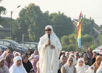 Tak Ada Gelar Griya, Bupati Ella Utamakan Aksi Sosial di Hari Raya