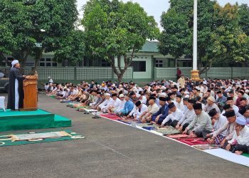 Salat Id di Kodam Raden Inten Diserbu Warga, Pangdam: Ini Momentum Kebersamaan