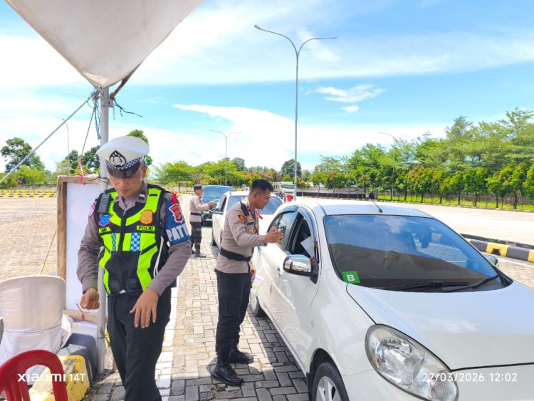 Cegah Penumpukan, Polisi Terapkan Screening Tiket di Tol Trans Sumatera