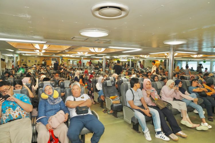 Lonjakan Kendaraan Capai 45%, Penyeberangan Bakauheni Tetap Terkendali