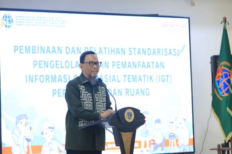 Integrasi dan Standar IGT Diperkuat Demi Perencanaan Tata Ruang Lebih Presisi