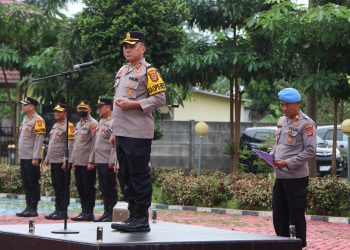 Apel Pagi di Polres Pesawaran: Integritas Anggota, Waskat, dan Inovasi Pelayanan Polri