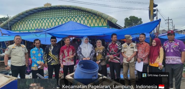 Sidak Pasar di Pringsewu, Stok Pangan Aman dan Harga Bahan Pokok Masih Stabil