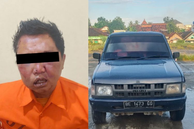 Kepergok Saat Beraksi, Pelaku Pencurian Mobil di Pringsewu Diamankan Warga