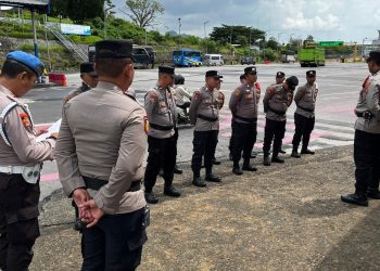 257 Personel Polres Lampung Selatan Siap Amankan Arus Mudik Idul Fitri