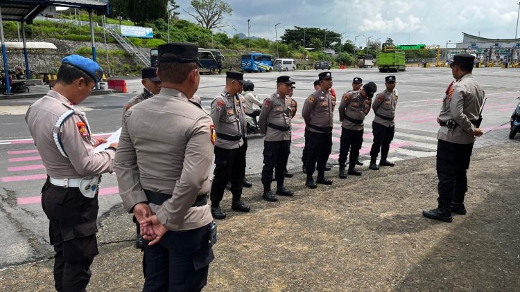 257 Personel Polres Lampung Selatan Siap Amankan Arus Mudik Idul Fitri