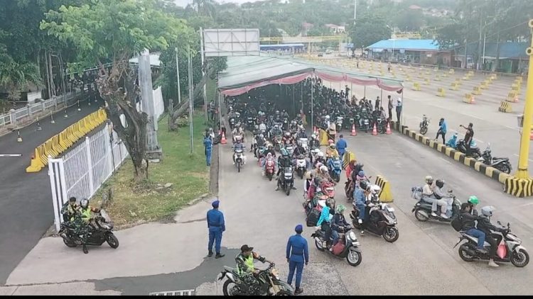 H+2 Arus Balik, Sepeda Motor Tembus 18 Ribu Unit di Penyeberangan Bakauheni