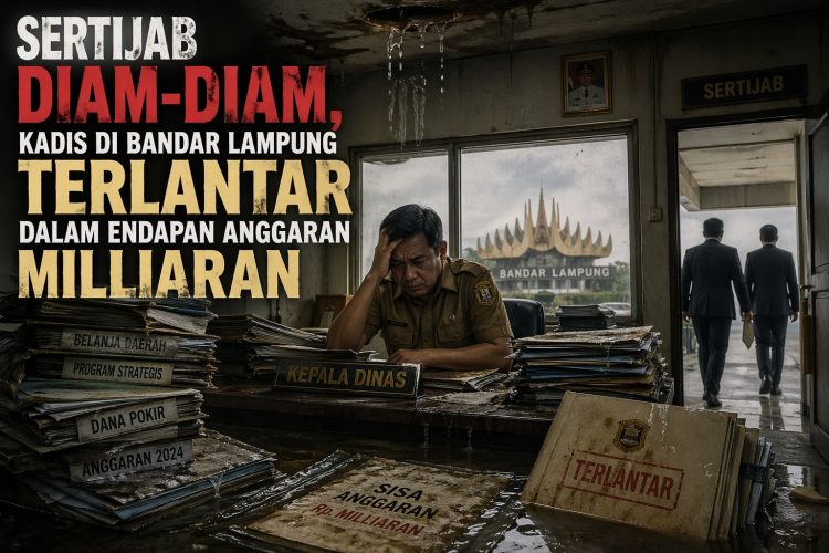 Isu Endapan Anggaran Miliaran Bayangi Sertijab di Bandar Lampung
