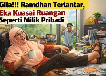 Ruang Kerja Dikuasai Eka, Kepala Dinas Ramdhan Terpaksa Mengalah