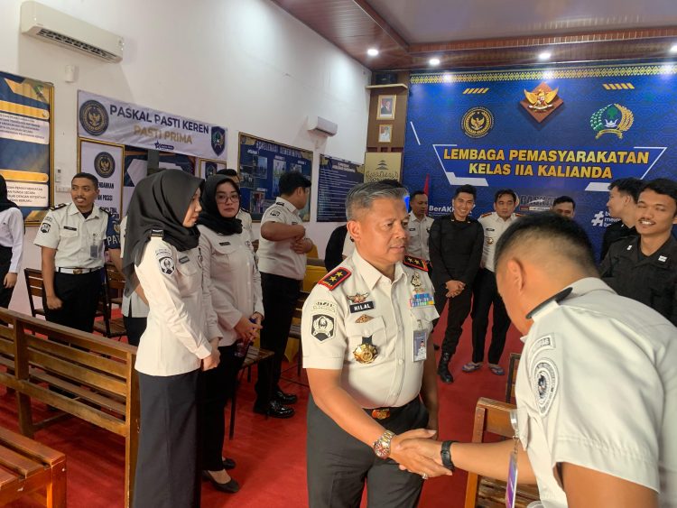 PLH Kakanwil Ditjenpas Lampung Tinjau Pembinaan Warga Binaan di Lapas Kalianda