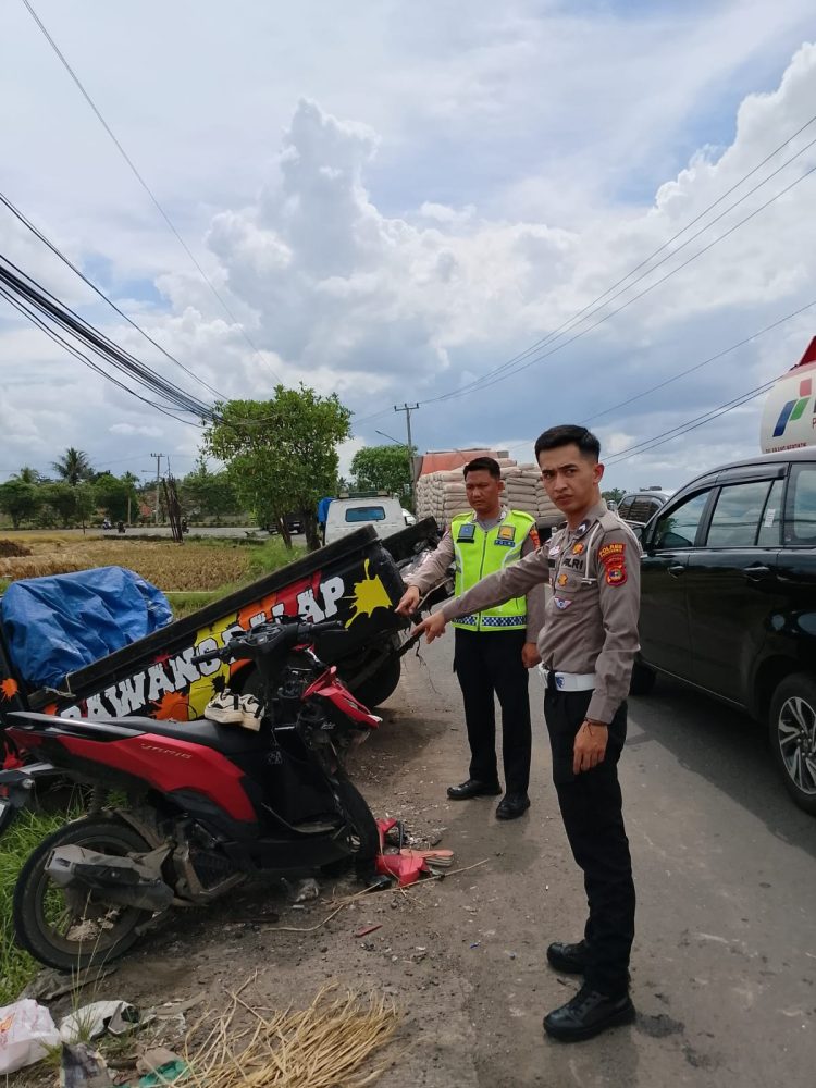 Kecelakaan Maut di Gadingrejo Pringsewu, Dua Korban Jiwa