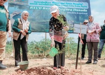 Wagub Jihan Dorong RSUD BNH Jadi Rumah Sakit Rujukan di Kota Baru