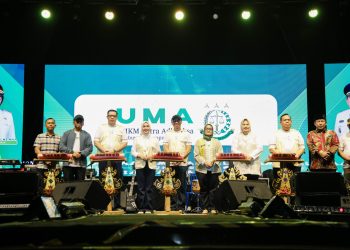 UMKM Jadi Motor Ekonomi, Festival 1001 Malam Lampung Timur Resmi Dibuka