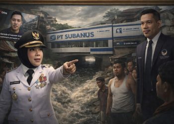 Publik Tantang Eva Dwiana Tindak Bangunan Mewah di Bantaran Sungai