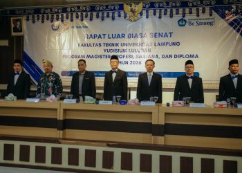 Sekdaprov Lampung Ingatkan Lulusan Teknik Unila Soal Tantangan Dunia Nyata