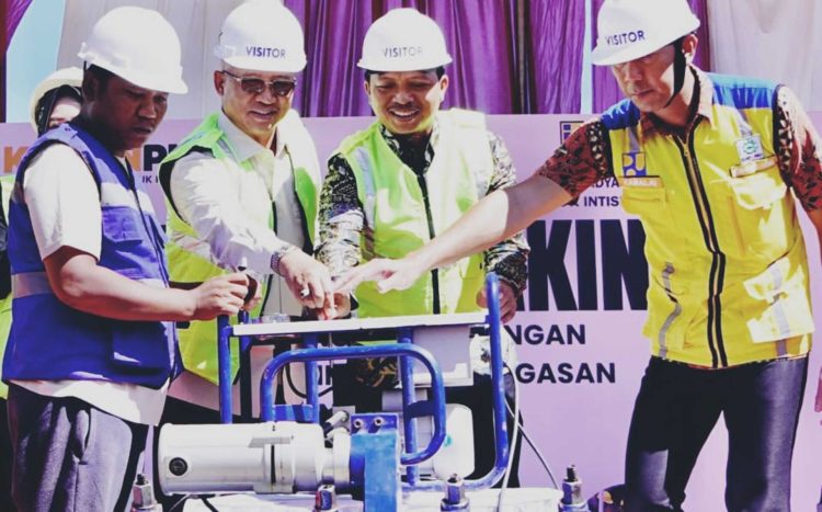 Bupati Pringsewu Resmikan Awal Pembangunan SPAM Way Sepagasan untuk Banyumas, Sukoharjo dan Adiluwih
