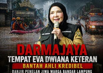 BBWS dan Walhi Paparkan Faktor Penyebab Banjir Bandar Lampung