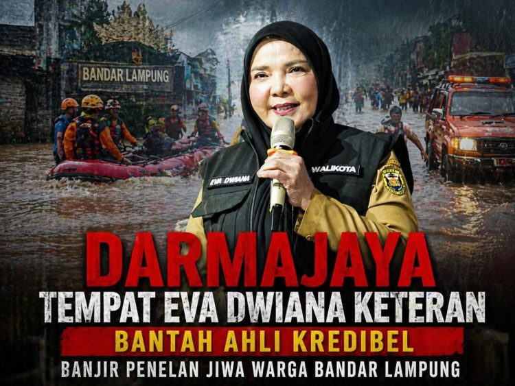 BBWS dan Walhi Paparkan Faktor Penyebab Banjir Bandar Lampung