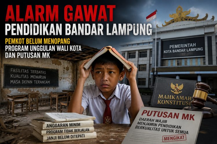 Polemik BOSDA Rp9,5 Miliar, Disdik dan BKAD Bandar Lampung Dinilai Belum Sinkron