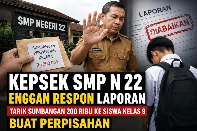 Orang Tua Keluhkan Sumbangan Perpisahan, SMPN 22 Belum Beri Klarifikasi