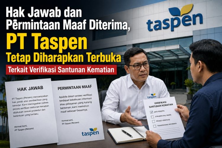 Viral di Media, Santunan Kematian Baru Dicairkan PT Taspen Bandar Lampung