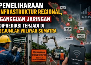 Gangguan Internet Massal Berpotensi Terjadi Akibat Pemeliharaan Infrastruktur Regional