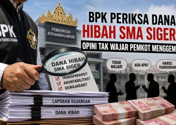 Opini Tak Wajar Menggema, BPK Dalami Penggunaan Dana Hibah SMA Siger