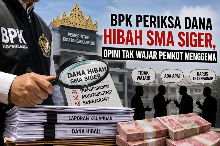 Opini Tak Wajar Menggema, BPK Dalami Penggunaan Dana Hibah SMA Siger