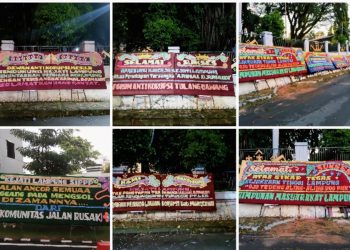 Dukungan Mengalir, Ratusan Karangan Bunga Sambut Langkah Tegas Kejati