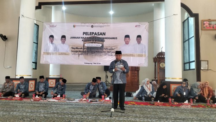 249 Calon Haji Tanggamus Menuju Tanah Suci, Ini Pesan Bupati