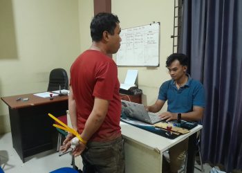 Rumah Tangga Berujung Darah, Suami Aniaya Istri di Pringsewu