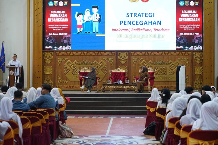 Generasi Muda Diminta Jadi Garda Pancasila dalam Sosialisasi Densus 88 di Lampung