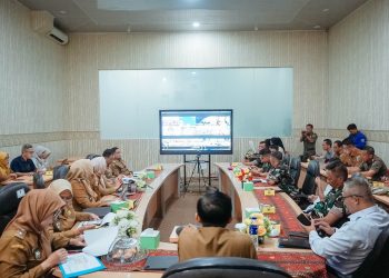 Sekdaprov Lampung Hadiri Virtual Launching Buku Panduan Antikorupsi Nasional