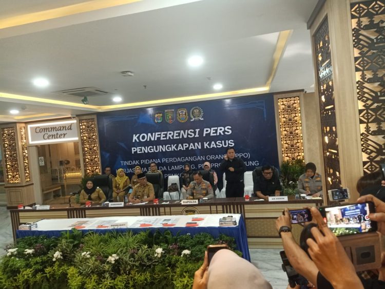 Polda Lampung Tangkap Pelaku TPPO yang Rekrut Anak di Bawah Umur