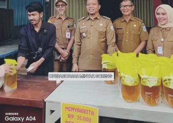 OP Minyak Goreng di Pringsewu Bantu Tekan Inflasi dan Ringankan Warga
