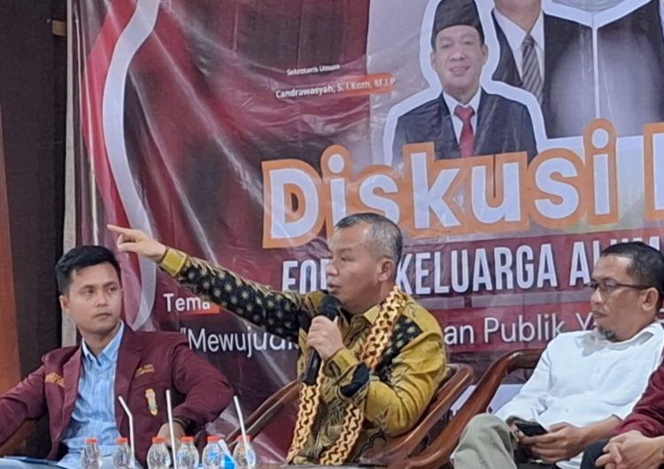 Diskusi Publik FOKAL IMM Lampung Ungkap Masih Banyak Keluhan Layanan Pemerintah