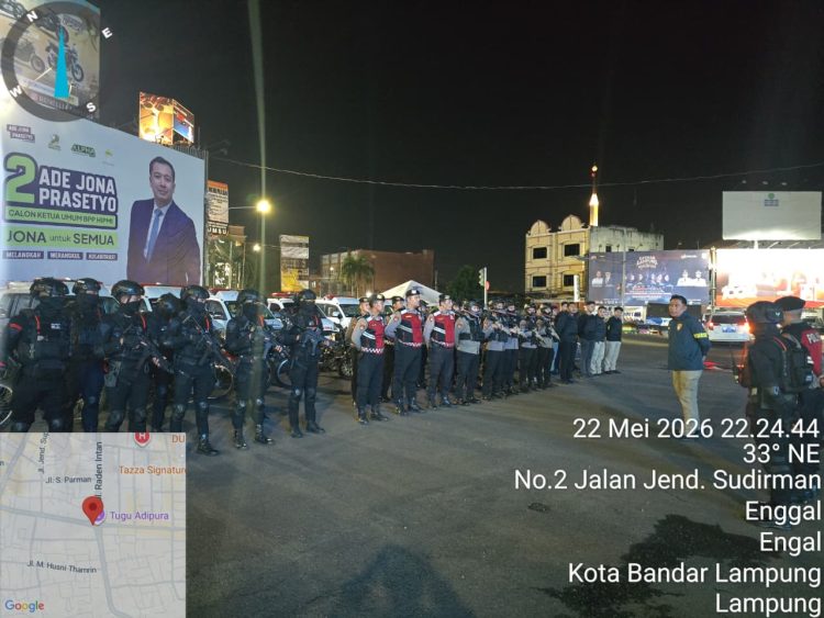 Polda Lampung Andalkan Tim QR Presisi untuk Cegah Begal dan Kriminal Jalanan
