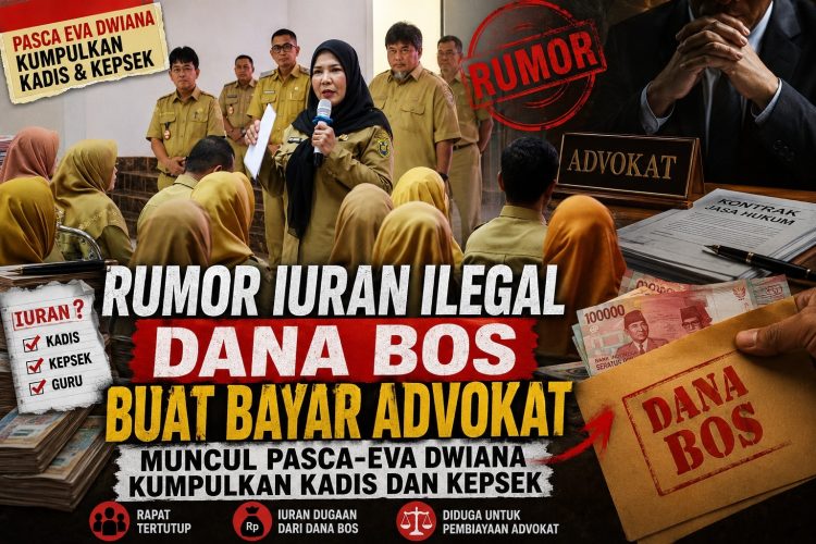 Rumor Dana BOS Buat Bayar Pengacara Muncul, Kadisdik Bandar Lampung Irit Bicara