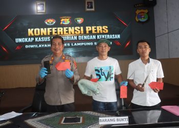 Pelaku Curas di Kalianda Ditangkap, Polisi Sita Golok dan Handuk Hijau