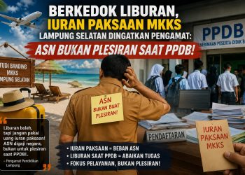 PPDB Belum Usai, Rencana Liburan Massal Kepala Sekolah SMPN Lampung Selatan Dipertanyakan