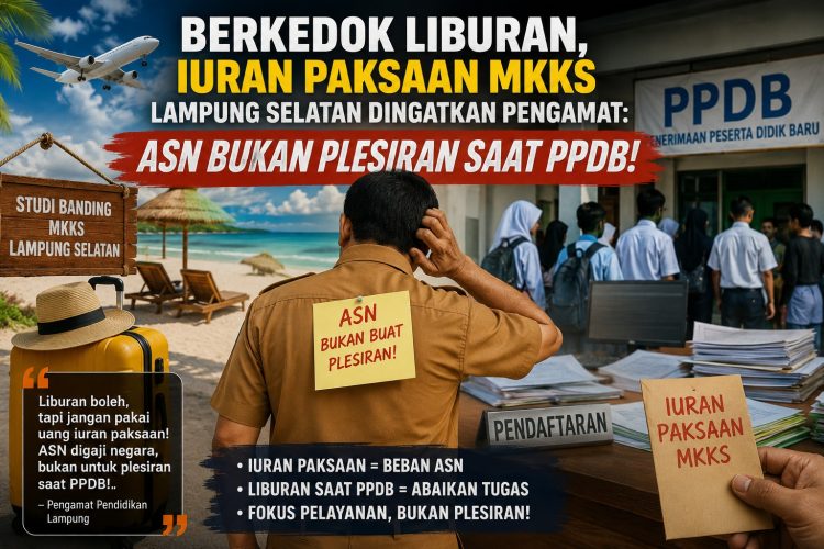PPDB Belum Usai, Rencana Liburan Massal Kepala Sekolah SMPN Lampung Selatan Dipertanyakan