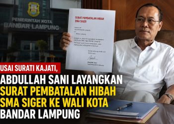 Abdullah Sani Laporkan Dugaan Penyalahgunaan Aset Daerah ke Kajati Lampung