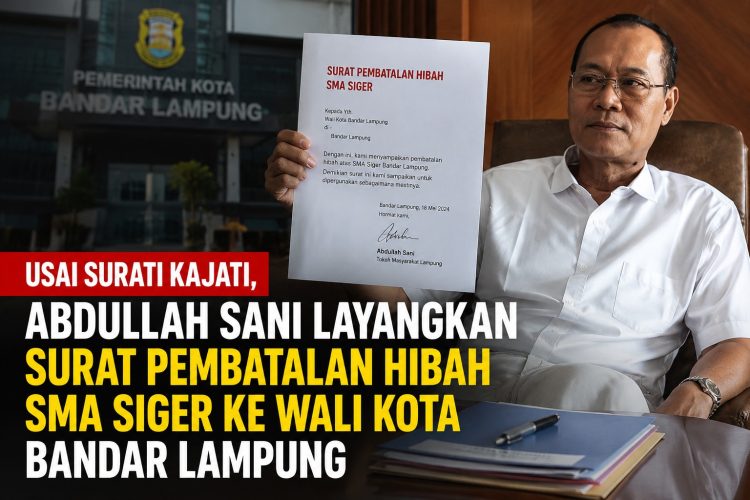 Abdullah Sani Laporkan Dugaan Penyalahgunaan Aset Daerah ke Kajati Lampung