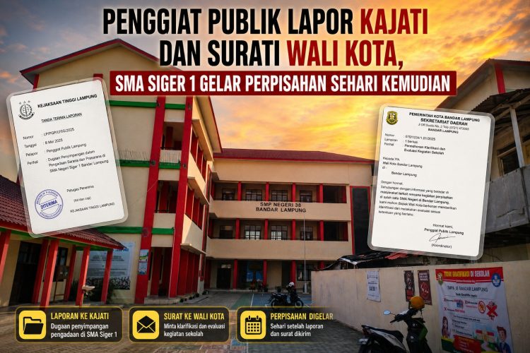 Usai Dilaporkan ke Kejati Lampung, SMA Siger 1 Disebut Tak Lagi Belajar di Lokasi Lama