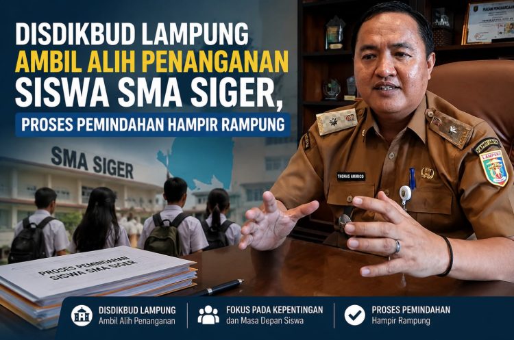 Pemprov Lampung Tuntaskan Relokasi Siswa SMA Siger ke Sekolah Swasta