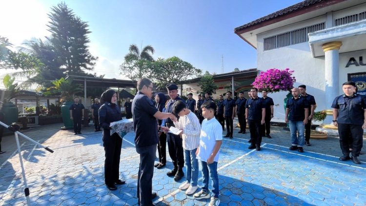 Cetak Generasi Berintegritas, Lapas Kalianda Dorong Semangat Belajar Anak Pegawai