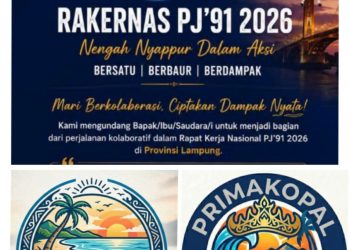 Mengusung Nengah Nyappur Dalam Aksi, Rakernas PJ91 2026 Digelar di Lampung Selatan