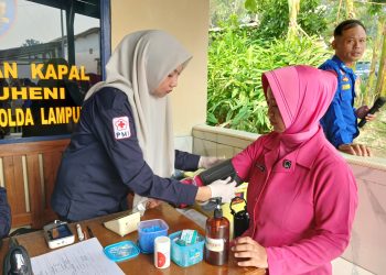 Khitan Massal Gratis Meriahkan Peringatan Hari Bhayangkara di Lampung Selatan