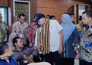 Wamensos RI Tinjau Penyaluran ATENSI dan Dialog dengan PPPK Kemensos di Pringsewu